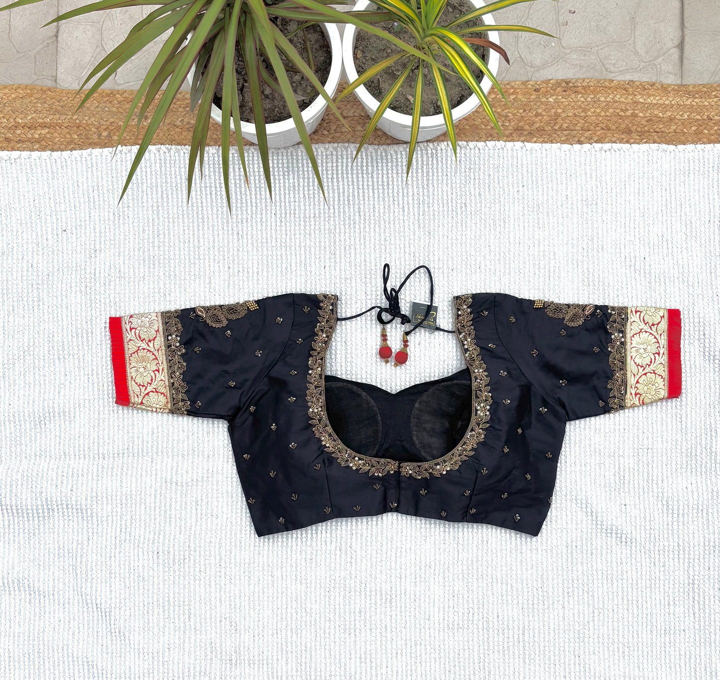 Zardosi work party wear blouse