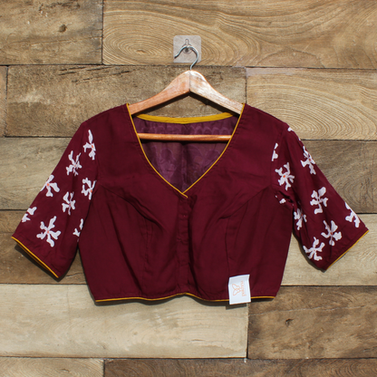 Cotton hand batik blouse