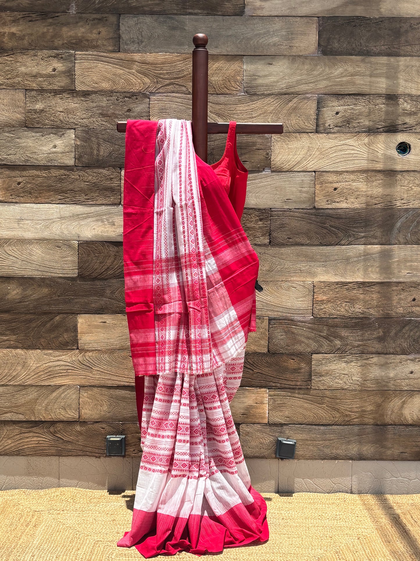 Pure Cotton  Dhonekhali Saree