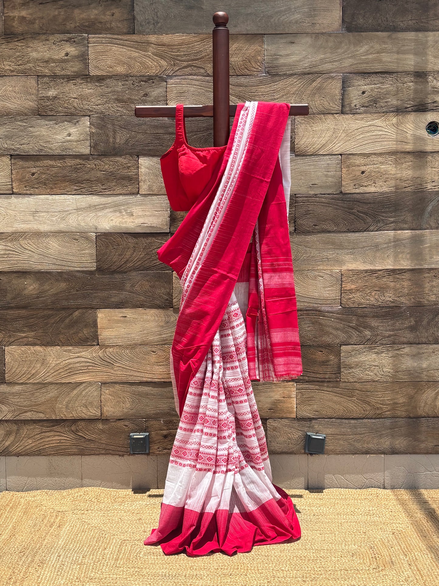 Pure Cotton  Dhonekhali Saree