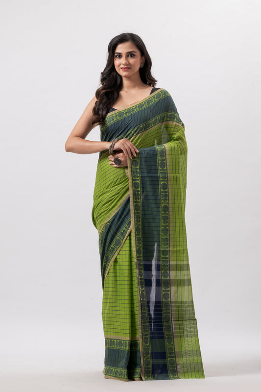 Green Body & Grey Border Luy