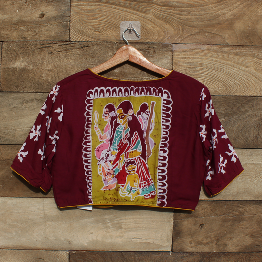 Cotton hand batik blouse