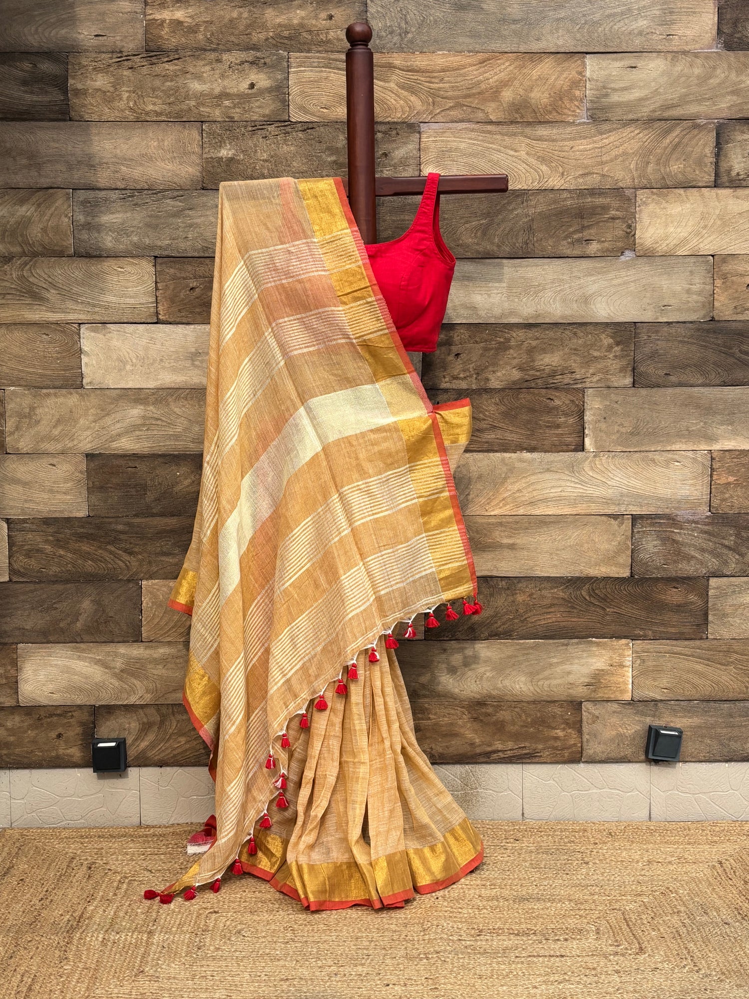 Cotton  tissue saree