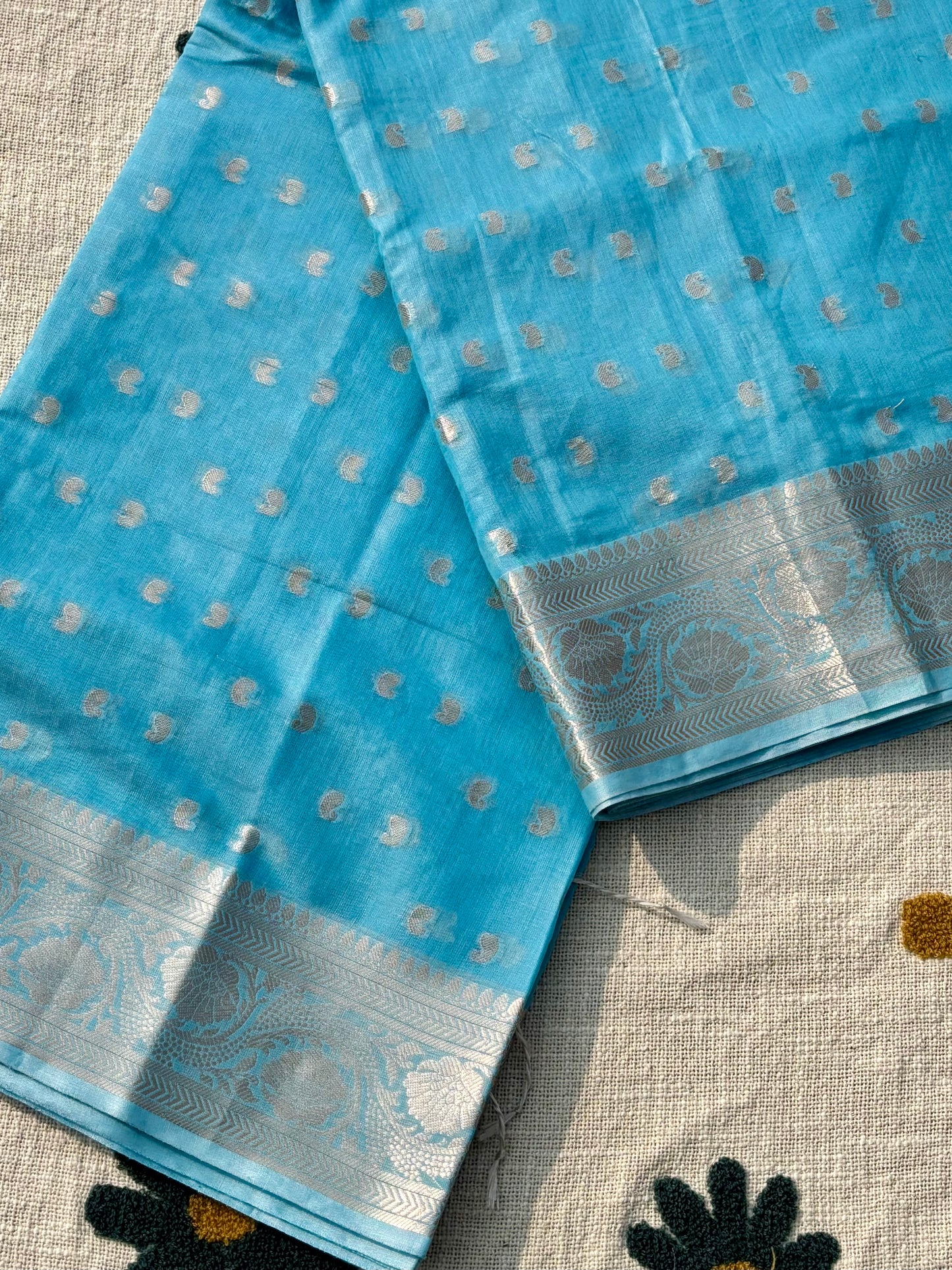Pakhna Chanderi Banarasi saree