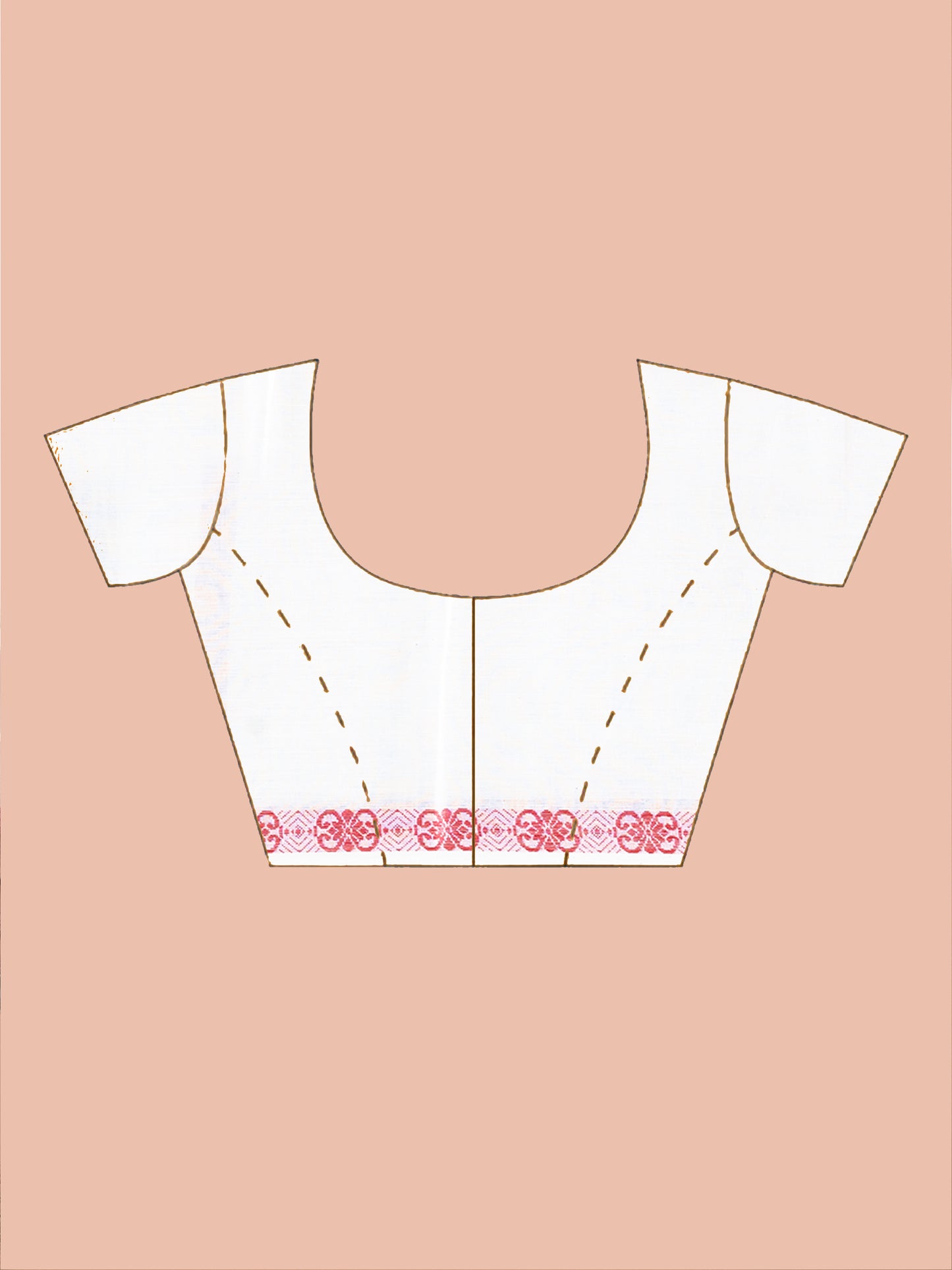 Dhonekhali check mercerised pure cotton saree stylish checked pattern