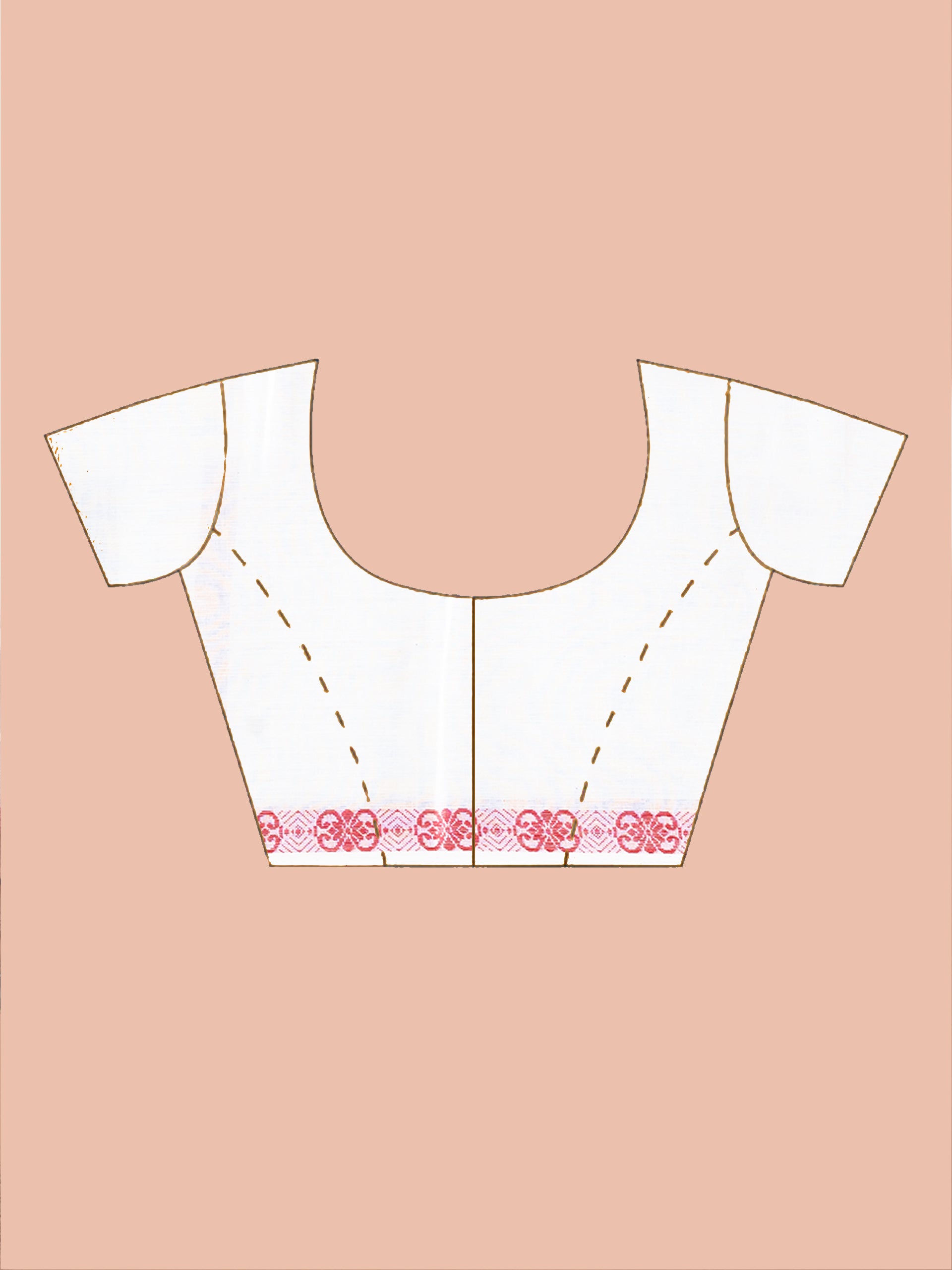 Dhonekhali check mercerised pure cotton saree stylish checked pattern