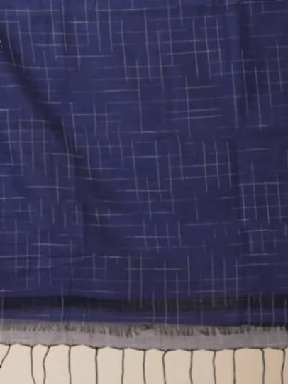 blue mulmul pure cotton saree soft lightweight handloom