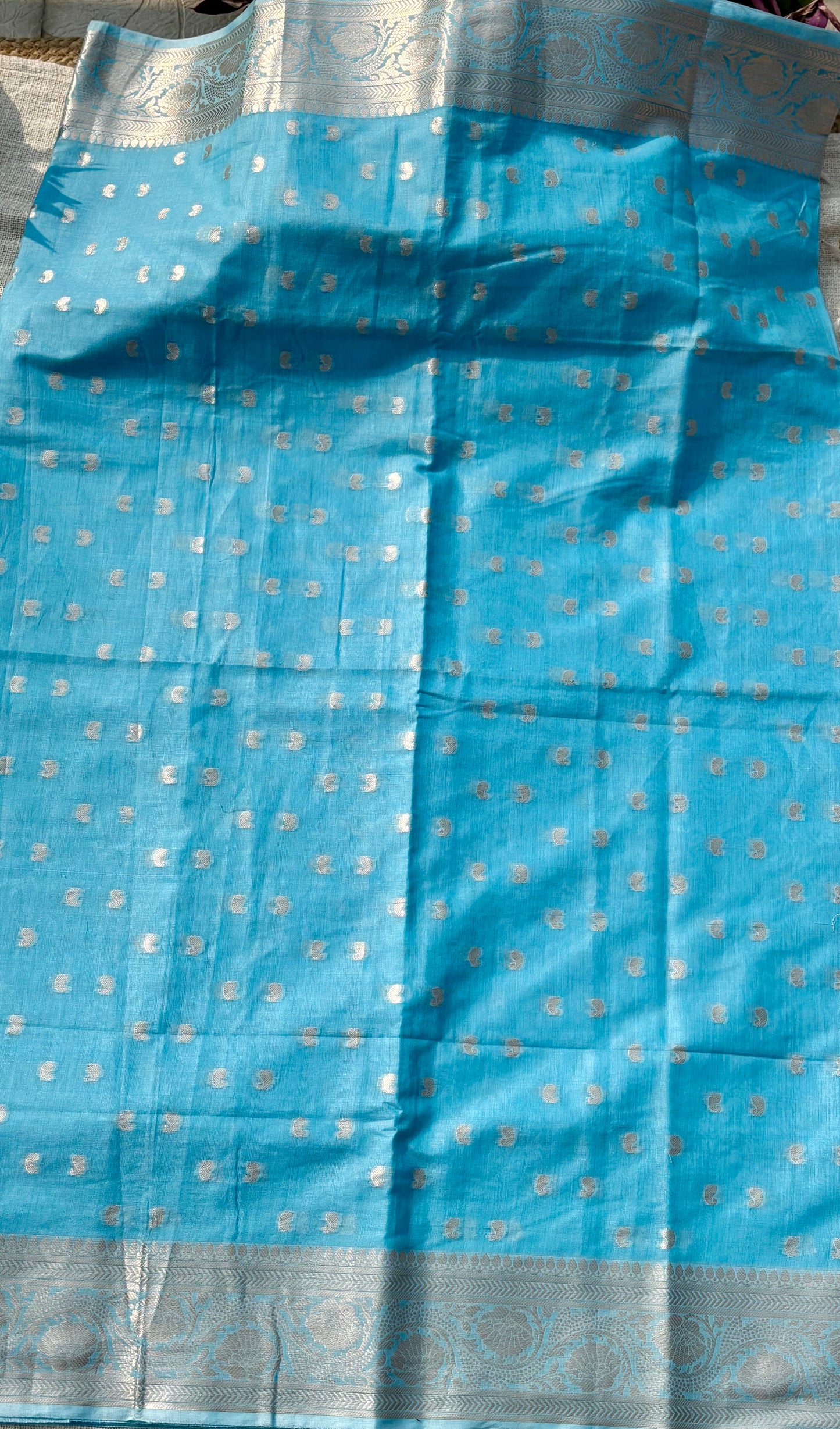Pakhna Chanderi Banarasi saree