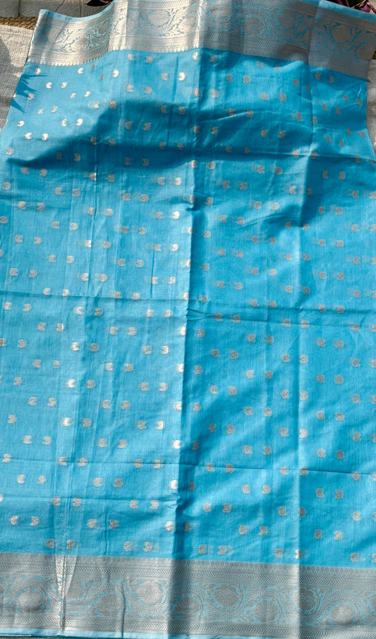 Pakhna Chanderi Banarasi saree