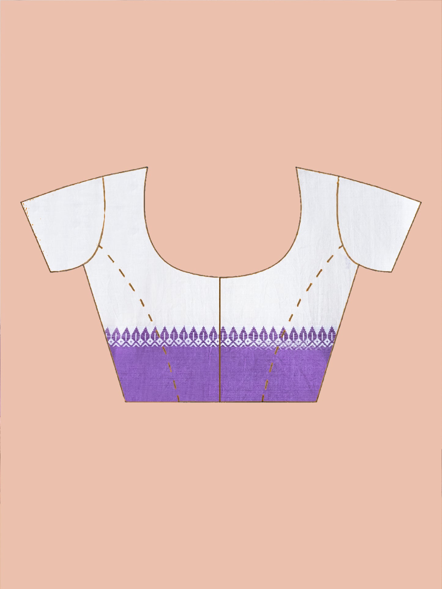 grey mauve dhonekhali cotton saree subtle elegant pure