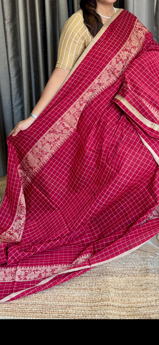 Pakhna Dhonekhali cotton saree