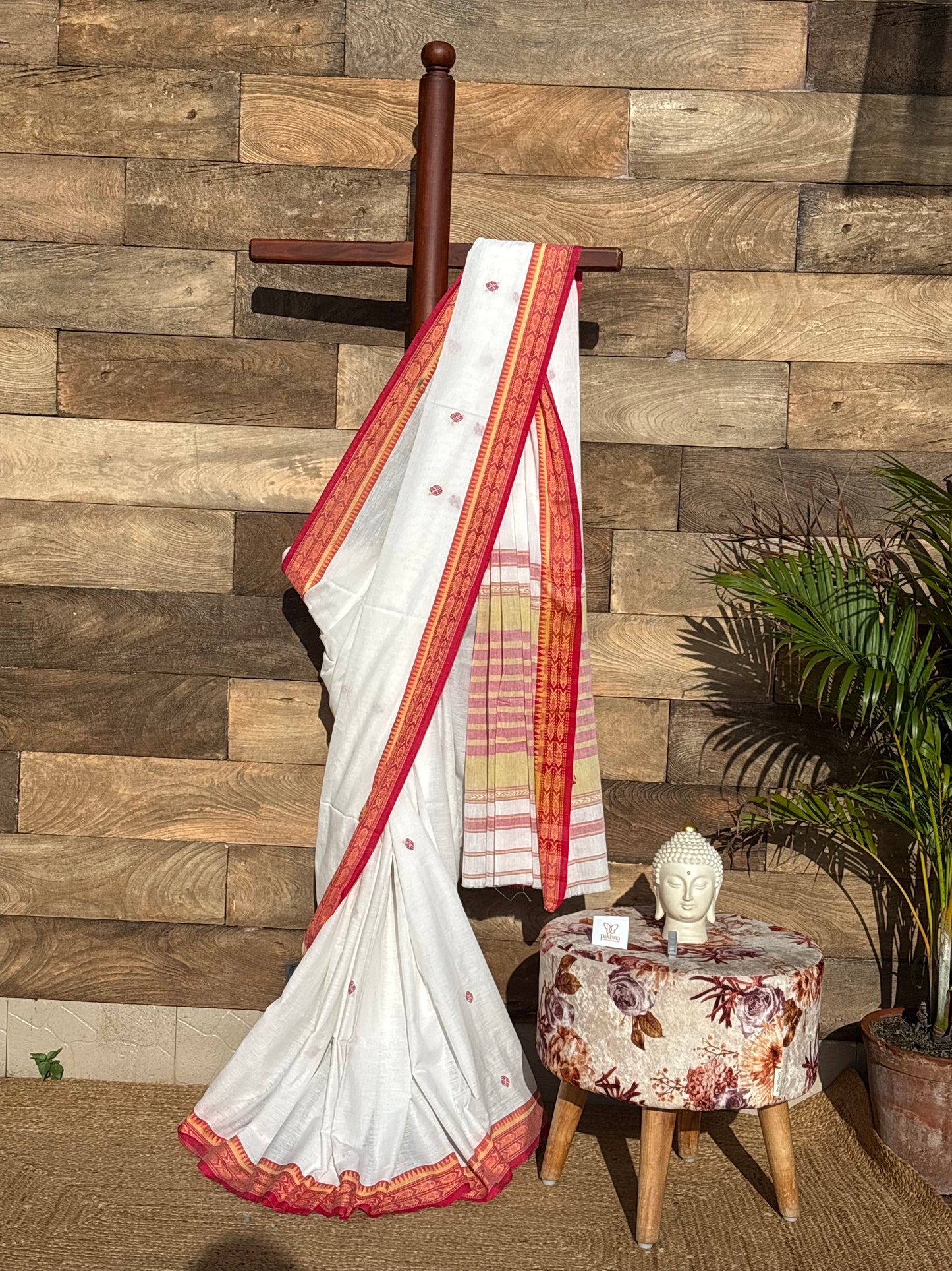 Pure Cotton Dhonekhali Saree