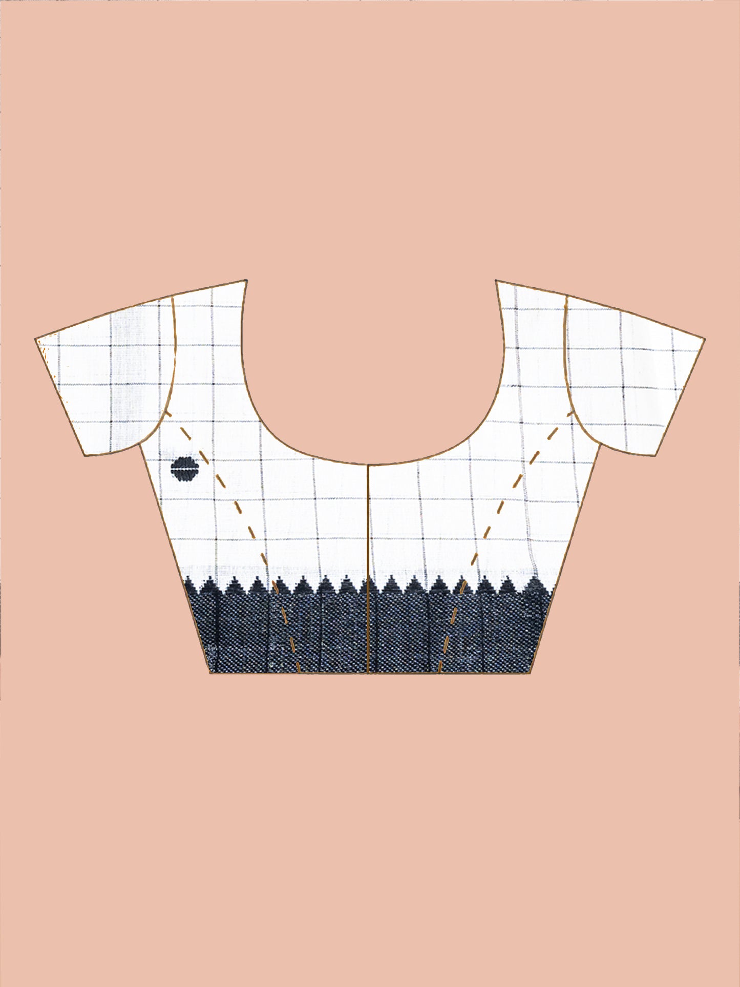 kavya begumpuri pure cotton saree checks handwoven