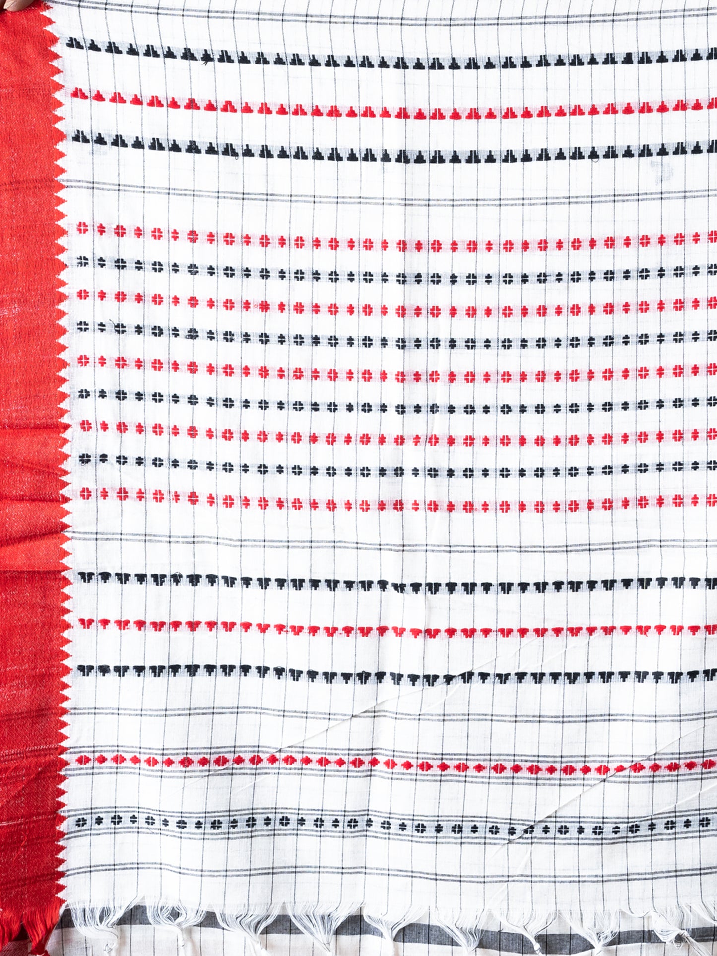 kavya begumpuri pure cotton saree checks handwoven