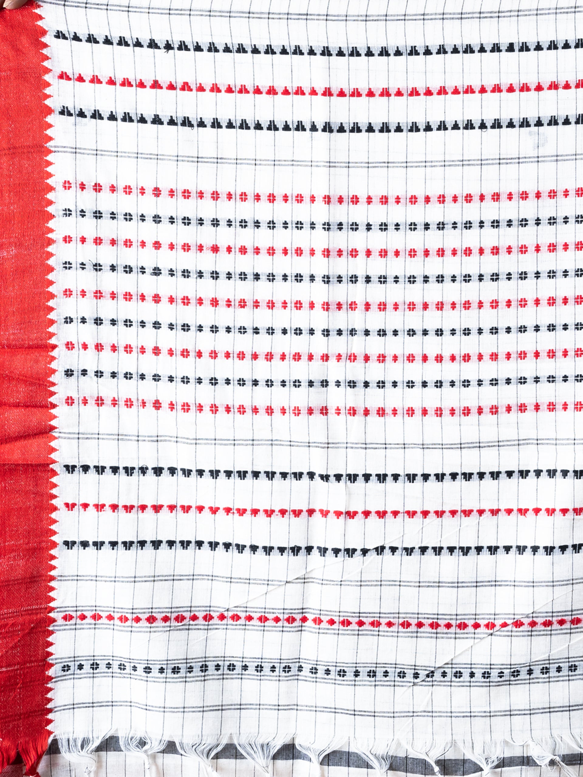 kavya begumpuri pure cotton saree checks handwoven