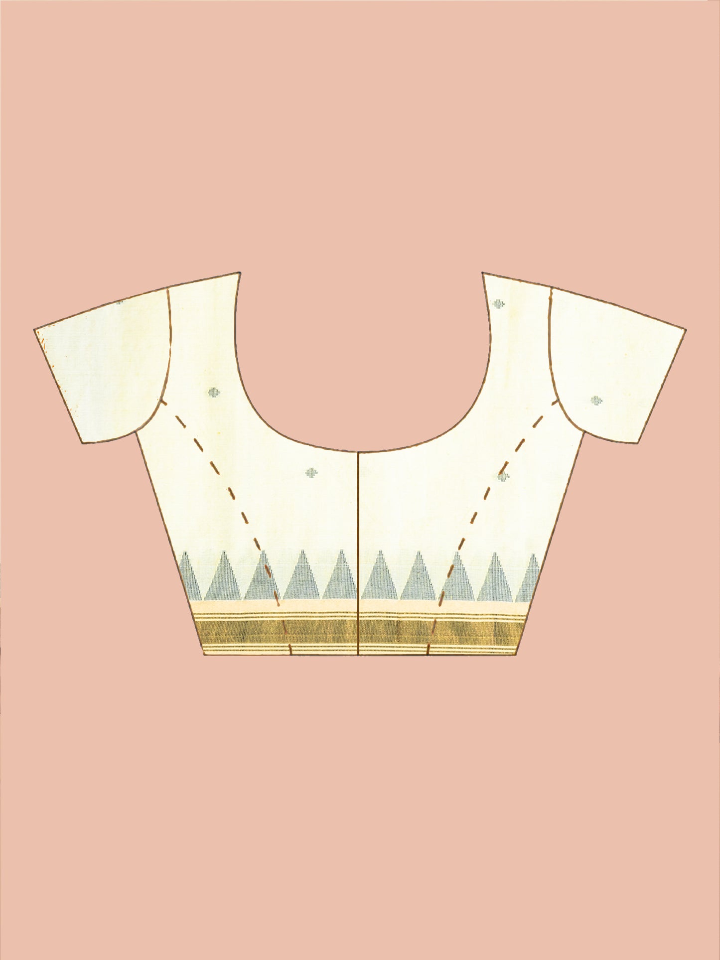 Lemon Jamdani pure cotton saree fresh yellow Bengal