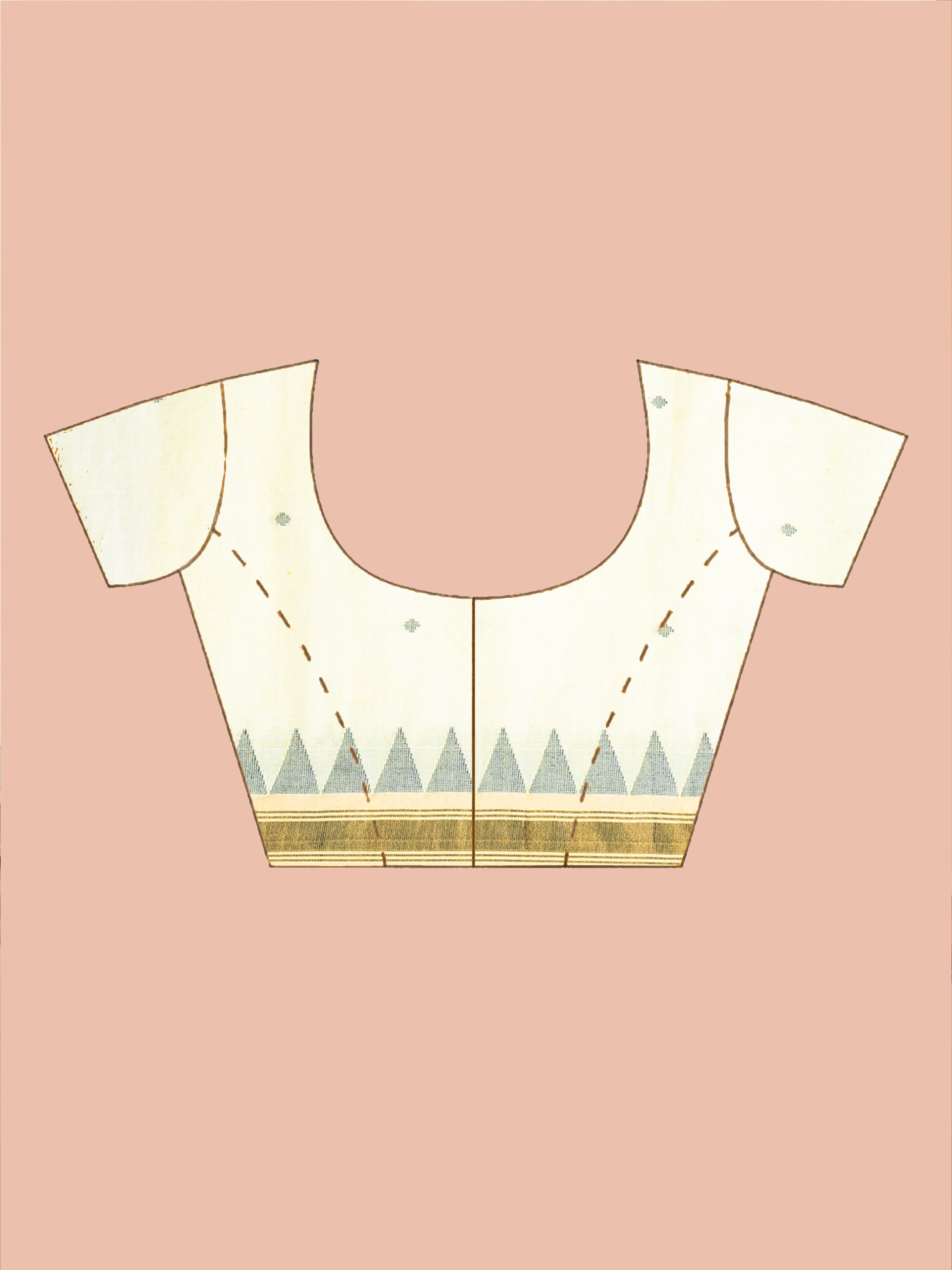 Lemon Jamdani pure cotton saree fresh yellow Bengal