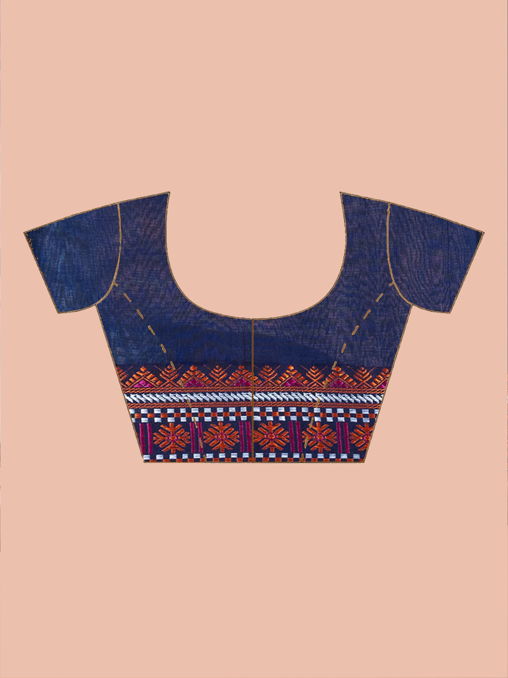 Nelambari Bengal Handwoven Pure Cotton Saree