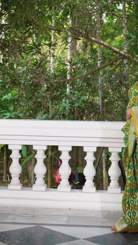 Pakhna  semi Mashru saree