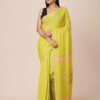 Handspun soft cotton Jamdani saree