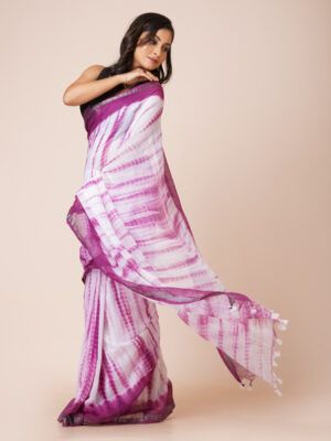 Mulmul Cotton Power Loom Sarees