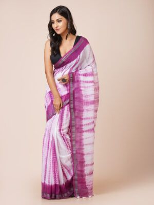 Mulmul Cotton Power Loom Sarees