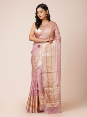Kora Organza Benarasi Saree