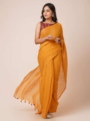Mulmul Cotton Handloom Sarees