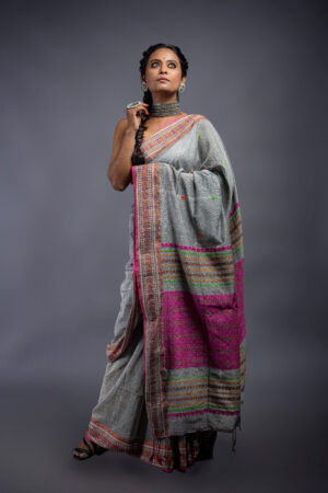 Assam Khadi Cotton (Grey)