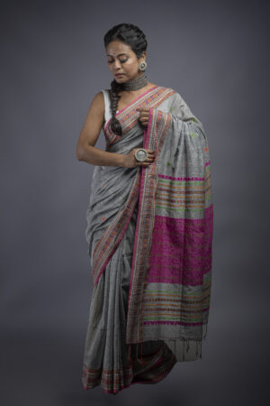 Assam Khadi Cotton (Grey)