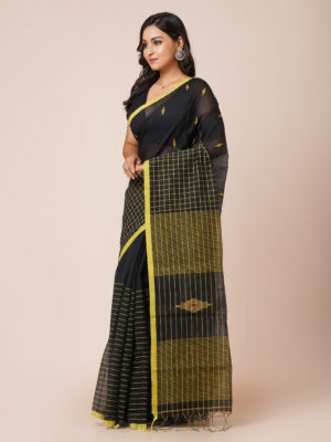 ” RAJANI ” SLUB COTTON JAMDANI SAREE